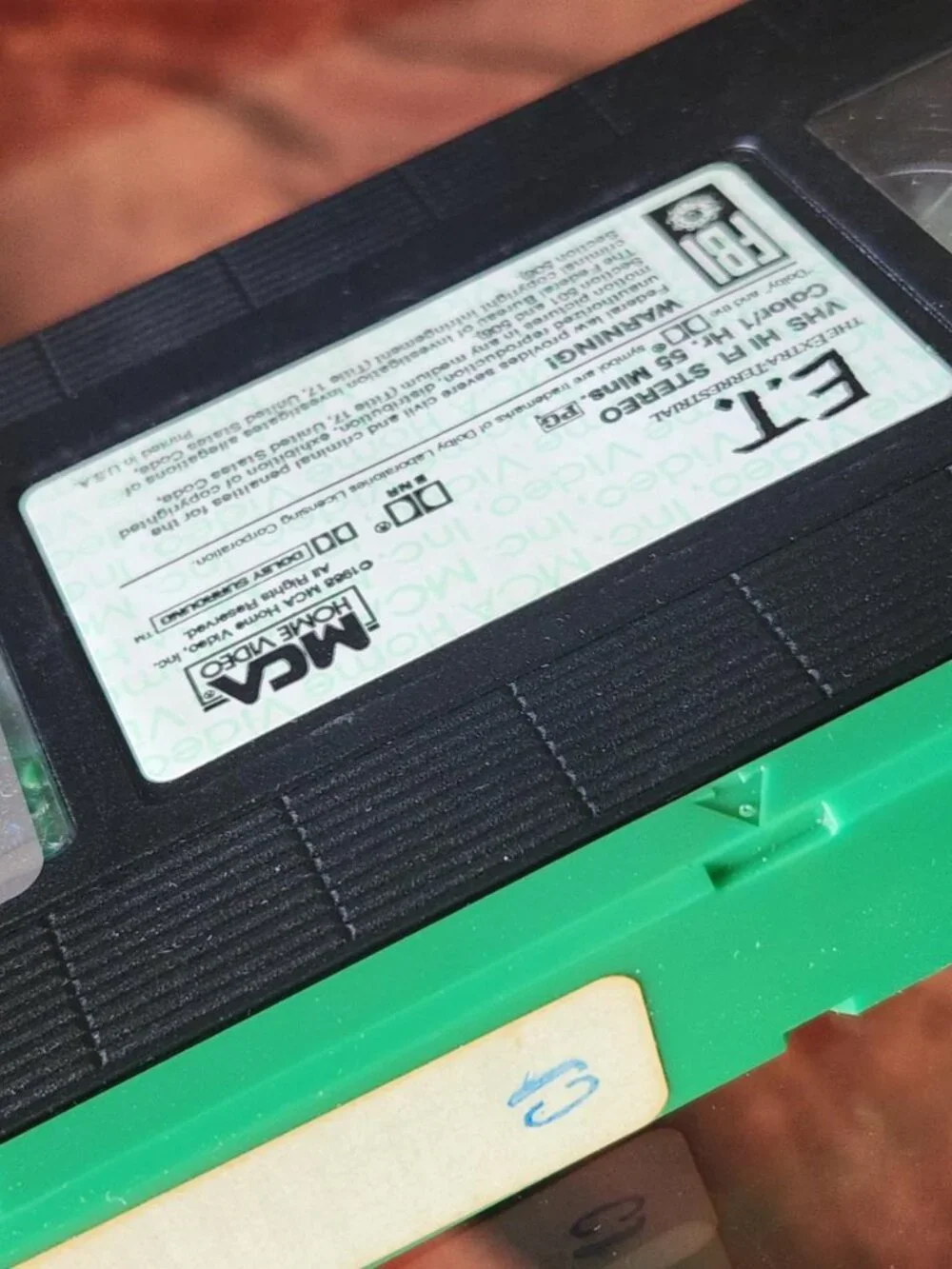 E.T. The Extra-Terrestrial - 1982 - VHS